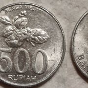 Indonesia 500 rupiah 2002  2003 ****/