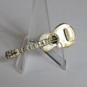 Taljanska srebrna 800 minijatura gitare sa strunama 5.8cm 12.40gr