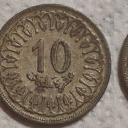 Tunisia 10 millimes, 1380 (1960) ****/