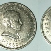 Uruguay 50 centésimos, 1960 ****/