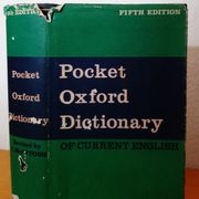 Pocket oxford dictionary of current english