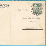 SADNIK & KRAKER manufaktur en gros PTUJ (Slovenija) put. 1940. u Dubrovnik