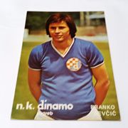 Razglednica NK Dinamo, Branko Devčić!