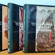 Kulturna povijest Hrvatske - Zvane Črnja - komplet 3 enciklopedije