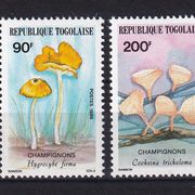 Togo 1986 - Mi.br. 1966/1969, gljive, čista serija / (GLJI)