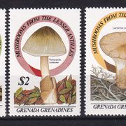 Grenada 1986 - Mi.br. 771/774, gljive, čista serija / (GLJI)