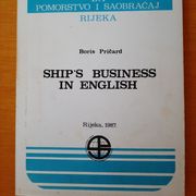 Ship's business in english - Boris Pričard - fakultet za pomorstvo Rijeka