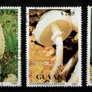 GLJIVE, GUYANA, 1990, serija, Michel br. 3287/3290, 1.5 €
