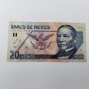 MEKSIKO 20 PESOS 1994 GODINA