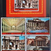 T09: Ajman (1972), Arhitektura, spomenici Rima, komplet (CTO)