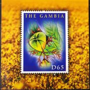 N81: Gambija, cvijeće Gambije, blok (MNH)