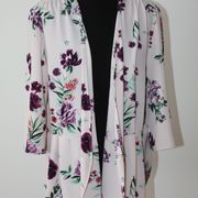 Peacocks blazer nude-roze boje/cvjetni print, vel. L/XL