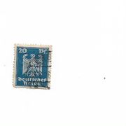 Briefmarke deutsches Reich 20 pfennig 1924