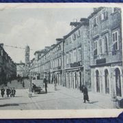 Jako stara razglednica Stradun Dubrovnik