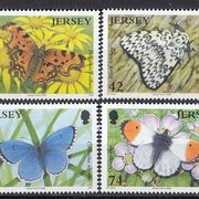 ENGLESKA Jersey 1238-1243,neponišteno,leptiri