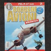 Časopis Borbeni avioni PZL-37