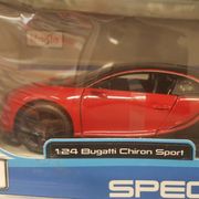 Metalni model maketa automobil Bugatti Chiron Sport 1/24 1:24