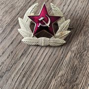 Ruski (SSR) metalni grb za šapku