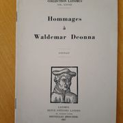 Hommages a Waldemar Deonna - extrait 1957