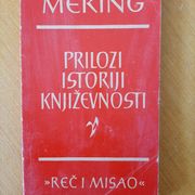 Prilozi istoriji književnosti - Mering