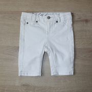 H&M L.O.G.G. traper hlače bijele boje, vel. 92
