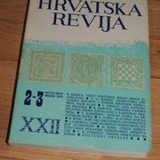 Hrvatska revija 2-3 rujan 1972 emigracija