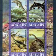 Malawi 2010 dinosauri pretpovijesne životinje arčić MNH
