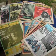 Lot glazbenih novina Record miror iz 70-ih godina
