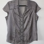 Per Una M&S košulja sive boje/uzorak, vel. UK 14 (L)