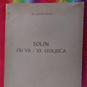 Solin od VII - XX stoljeća ,1956 g.
