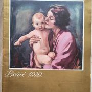 Časopis "SVIJET" BOŽIĆ 1928, Zagreb, reklame HAG, BATA, ELIDA, ALGA