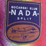 Platnena oznak Boćarski klub "Nads " Split