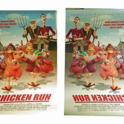 Filmski kino plakat CHICKEN RUN iz 2000 -Pileći trk -Mel Gibson