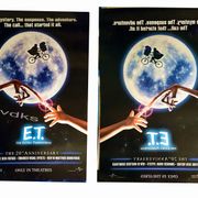 Film kino plakat E.T. the Extra-Terrestrial iz 1982 -Steven Spielberg