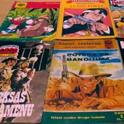 Lot starih romana i stripova