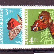 Mađarska Mi.No. 2494-501 leptiri  MNH