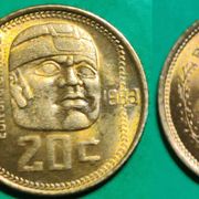 Mexico 20 centavos, 1983 Bronze /brown color/ ***/