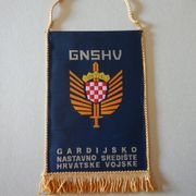 GNSHV - GARDIJSKO NASTAVNO SREDIŠTE HRVATSKE VOJSKE - zastavica
