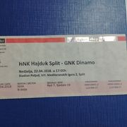 Hajduk--Dinamo 2018