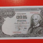 Replika--5000 peseta 1976--unc