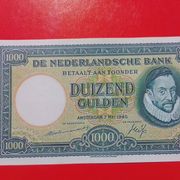 Replika---1000 guldena-1945---unc