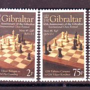 Gibraltar 2012.g.  ŠAH  Mi.No. 1457-60 MNH 6013