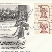 USA - 1975 - Liberty Bell - FDC / list iz karneta