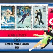 Sjeverna Koreja, 1980, Olimpijada, Lake Placid - Ski trćanje, brzo klizanje