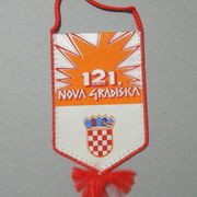 NOVA GRADIŠKA - 121. BRIGADA - zastavica