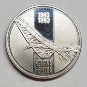 SFR JUGOSLAVIJA, 10 DINARA, 1983. NERETVA