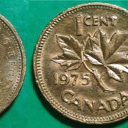 Canada 1 cent, 1971 1972 1975 1977 1981 1982 1983 1988 1994 2006 ***/