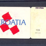 HRVATSKA - CROATIA - BIJELI REVERS SA CRO - 21.000 ex