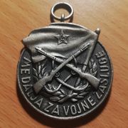 SFRJ, Medalja za vojne zasluge
