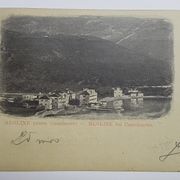 STARA RAZGLEDNICA, CATTARO, ZALJEV KOTOR, CRNA GORA iz 1898. god.